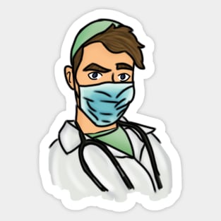 Doctor schneeplestein Sticker
